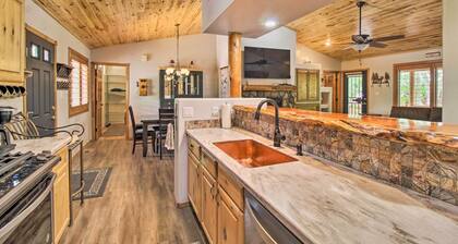 3 Mi to Trails: Woodsy Retreat in Overgaard!