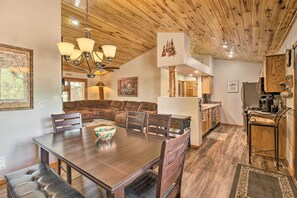 House (2 Bedrooms) | Interior - 3 Mi to Trails: Woodsy Retreat in Overgaard! (Overgaard)