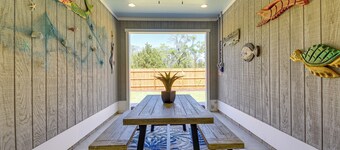 1 Mi to Beach! Ocean Isle Home w/ Shared Lanai