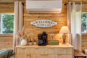 House (2 Bedrooms) | Interior - Cozy Maine Lakefront Cabin Rental (Saint David)