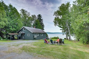 House (2 Bedrooms) | Interior - Cozy Maine Lakefront Cabin Rental (Saint David)