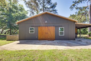 House (1 Bedroom) | Interior - Riverfront Magnolia Springs Cabin Rental w/ Grill (Foley)