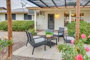 House (2 Bedrooms) | Interior - Patio & Yard: Sun City Home Near Casinos (Sun City)