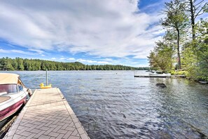 House (3 Bedrooms) | Interior - Rustic Adirondacks Home w/ Hot Tub & Lake Access! (Chestertown)