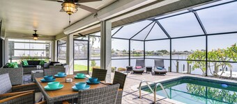 Waterfront Cape Coral Home w/ Pool & Gulf Access