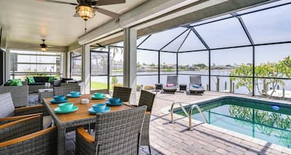 Waterfront Cape Coral Home w/ Pool & Gulf Access
