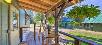 Dog-friendly Noxon Retreat w/ Pond Access!