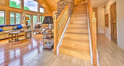 Log Cabin in Payson w/ Deck, Mtn & Creek Views