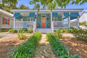 Cottage (3 Bedrooms) | Front of property - Cottage w/ Porch - 3 Min Walk to Bay St Louis (Bay St Louis)