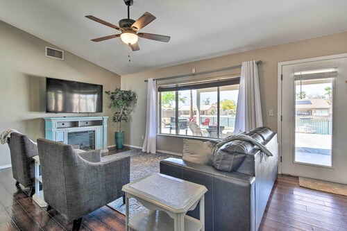 Mod Casa Grande Home w/ Patio on the Water!