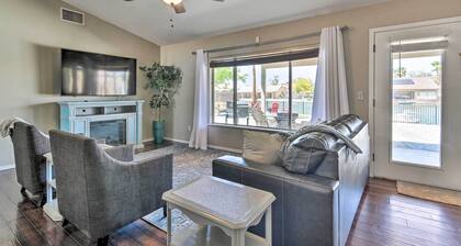 Mod Casa Grande Home w/ Patio on the Water!