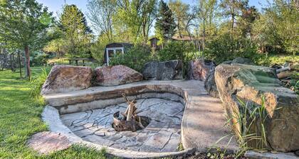 11 Mi to Denver Zoo: Lakewood Studio w/ Fire Pit!