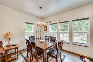 House (2 Bedrooms) | Interior - Riverside Cabin in Bitterroot National Forest! (Darby)