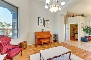 Interior - Private Patio & Grill: Lakefront Chandler Home (Chandler)