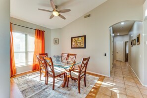 House (4 Bedrooms) | Interior - Private Patio & Grill: Lakefront Chandler Home (Chandler)