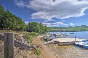 Interior - Lakefront Rumney Retreat w/ Shared Dock & Beach! (Rumney)