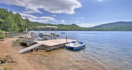 Lakefront Rumney Retreat w/ Shared Dock & Beach!