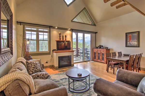 Mountain Views + Hot Tub: Big Sky Resort Condo! - Montana