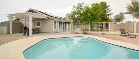 A szálláshely homlokzata