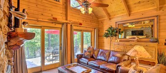 Luxury Mountain Cabin w/ Furnished Deck + Views!