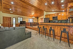 House (3 Bedrooms) | Interior - 2 Decks & Game Room: Expansive Family Cabin (Pinetop)