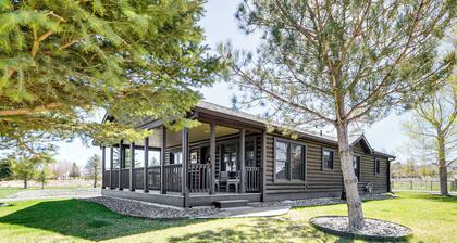 Serene Yellowstone Country Retreat w/ Deck & Views