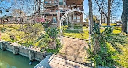 Family Home w/ Boat Dock, Fire Pit + Balcony