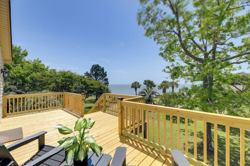 Waterfront Crystal Coast Vacation Rental w/ Deck!