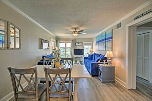 Apartment (2 Bedrooms) | Interior - Walk to Beach: Ocean-view Atlantic Beach Condo! (Atlantic Beach)