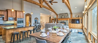 Dock, Hot Tub & Game Room: Luxe Lake Latoka Home