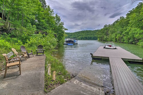 Gated Resort Home: Norris Lake Access, Shared Dock