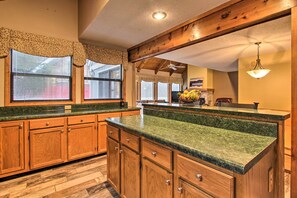 House (4 Bedrooms) | Interior - Gated Resort Home: Norris Lake Access, Shared Dock (La Follette)