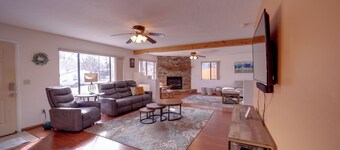 2 Mi to Whiskey Row: Tranquil Getaway w/ Deck!