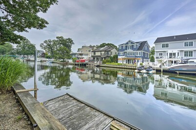Point Pleasant Abode w/ Lagoon & Boat Dock!