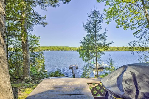Pet-friendly Ellsworth Cottage on Branch Lake