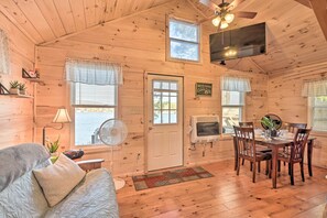 Cottage (1 Bedroom) | Interior - Pet-friendly Ellsworth Cottage on Branch Lake (Ellsworth)