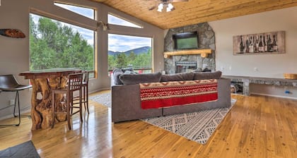 'elkwood Lodge' Cabin w/ Hot Tub in Star Valley!
