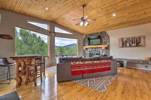 'elkwood Lodge' Cabin w/ Hot Tub in Star Valley!