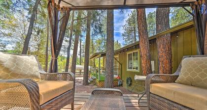 Near Hiking Trails: Woodsy Pine Cabin w/ Fire Pit