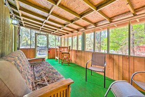 House (2 Bedrooms) | Interior - Near Hiking Trails: Woodsy Pine Cabin w/ Fire Pit (Pine)