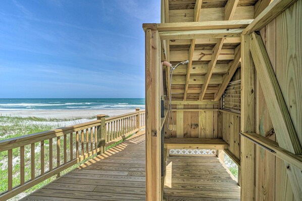 House (5 Bedrooms) | Interior - Beachfront Oasis w/ 2 Large Decks, BBQ & Views! (Holly Ridge)