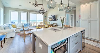 Beachfront Oasis w/ 2 Large Decks, BBQ & Views!