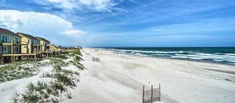 Beachfront Oasis w/ 2 Large Decks, BBQ & Views!