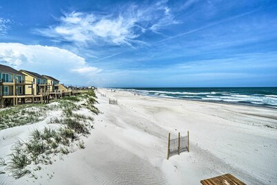 Beachfront Oasis w/ 2 Large Decks, BBQ & Views!