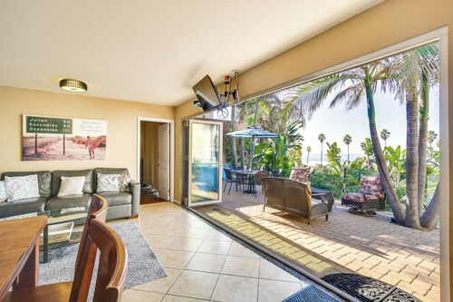 Tropical Oceanside Home w/ Deck, Walk to Beach