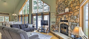 Cozy Dam Lake Escape w/ Dock, Yard & Water Access!