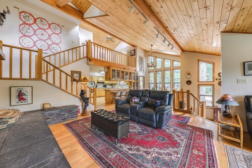 Cloudcroft Mtn Home w/ Patio, Walk to Golf Course!