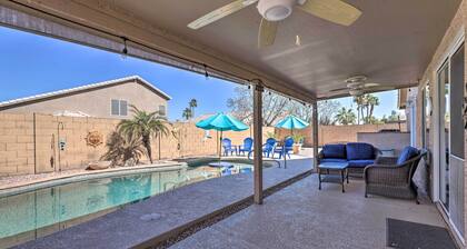 Outdoor Kitchen, Heated Pool: Gilbert Retreat!