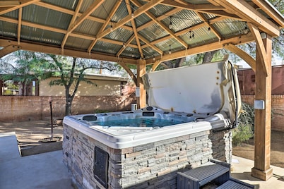 Hike, Shop & Unwind: Tucson Home w/ Hot Tub Access