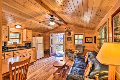 Cozy Anchors Away Cabin Hideaway w/ Fire Pit!